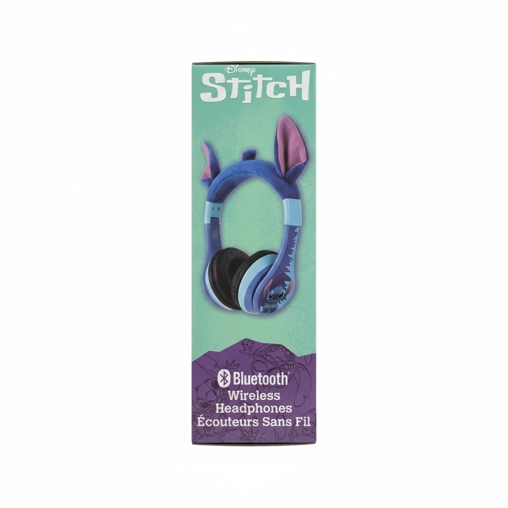 Disney Stitch Wireless Headphones Kids Microphone Foldable Brand New - Picture 4 of 7